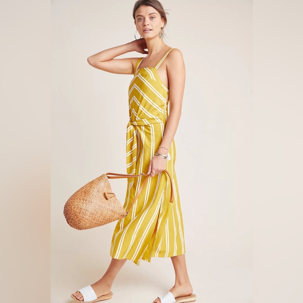 Anthropologie NWT Sancia Lieke Petite Striped Dress